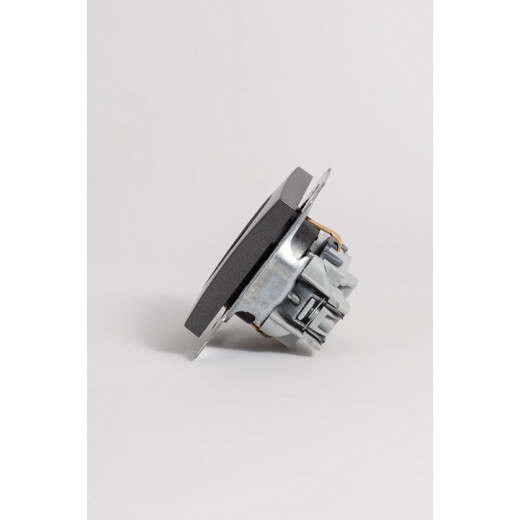 Розетка с заземлением, без рамки Elbi Eleсtriс Zena Vega 609-011100-217