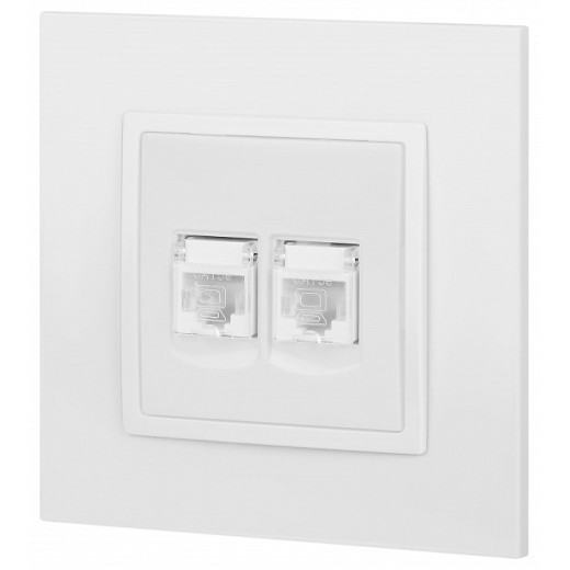 Розетка Ethernet RJ-45 без рамки Эра Эра Elegance 14-3108-01