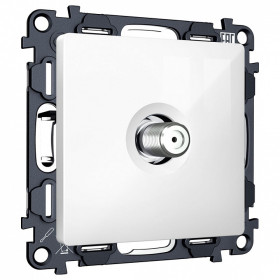 ТВ-розетка без рамки Ambrella Volt ALFA MA113050