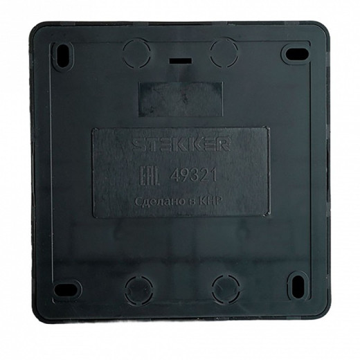 Розетка четверная без заземления Stekker София 49321