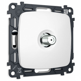 ТВ-розетка без рамки Ambrella Volt OMEGA MO133050