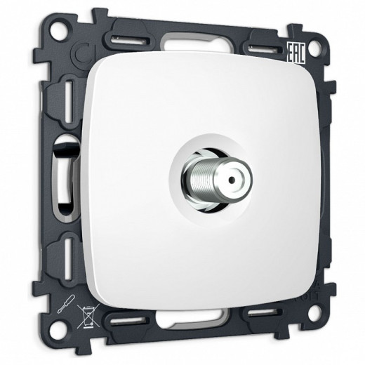 ТВ-розетка без рамки Ambrella Volt OMEGA MO133050