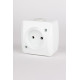 Розетка без заземления Elbi Eleсtriс Alsu 7 504-000200-215