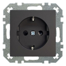 Розетка с заземлением и со шторкой, без рамки LIREGUS RETRO 29-225