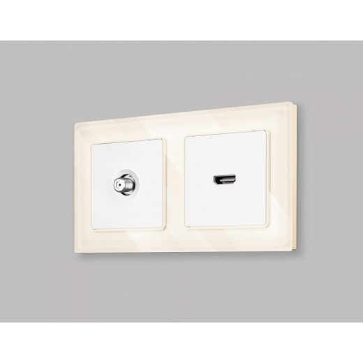 ТВ-розетка без рамки Ambrella Volt ALFA MA133050