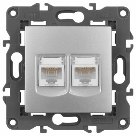 Розетка Ethernet RJ-45 без рамки Эра Эра Elegance 14-3108-03
