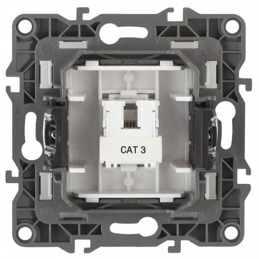 Розетка телефонная RJ-11 без рамки Эра Эра 12 12-3105-01