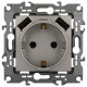 Розетка с заземлением и со шторкой и 2хUSB, без рамки Эра Эра 12 12-4109-16