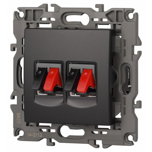 Розетка акустическая без рамки Эра Эра Elegance 14-3112-05