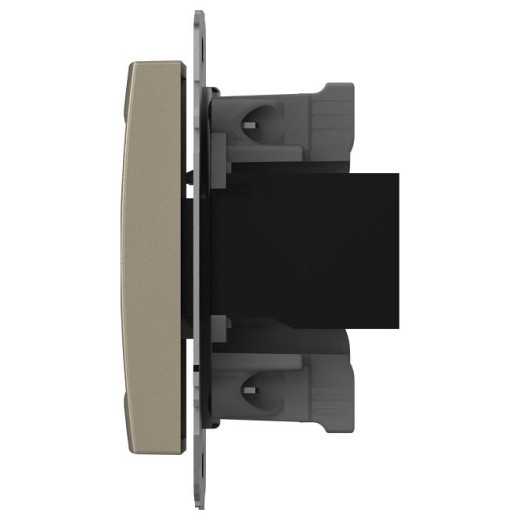 Розетка двойная Ethernet RJ-45 без рамки Elbi Eleсtriс Zena Vega 609-012500-248