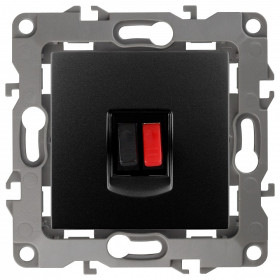 Розетка акустическая без рамки Эра Эра 12 12-3111-05