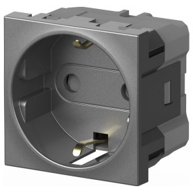 Розетка с заземлением, без рамки Elbi Eleсtriс Moda Vox 611-041032-217