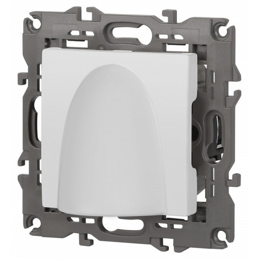 Розетка для вывод кабеля без рамки Эра Эра Elegance 14-6003-01М