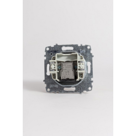 ТВ-розетка проходная без рамки Elbi Eleсtriс Zena Vega 609-011000-272