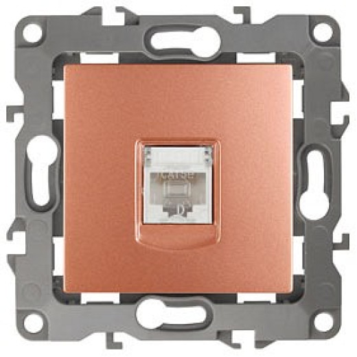 Розетка Ethernet RJ-45 без рамки Эра Эра 12 12-3107-14