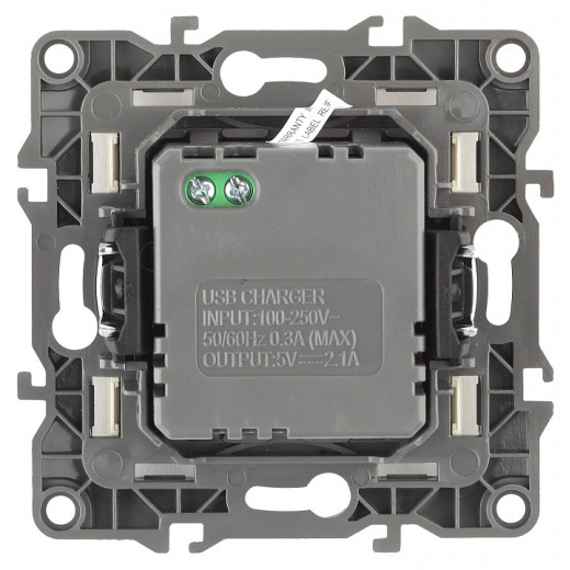 Розетка USB, без рамки Эра Эра 12 12-4110-06