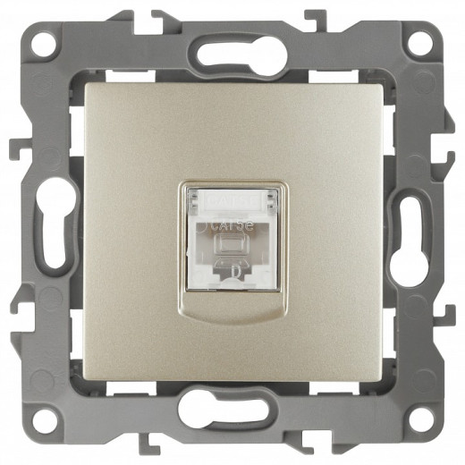 Розетка Ethernet RJ-45 без рамки Эра Эра 12 12-3107-04