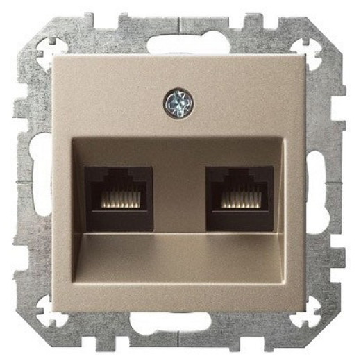 Розетка Ethernet RJ-45 без рамки LIREGUS EPSILON 28-3162