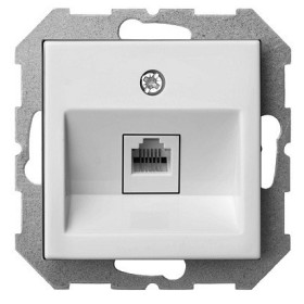 Розетка телефонная RJ-11 без рамки LIREGUS EPSILON 28-030