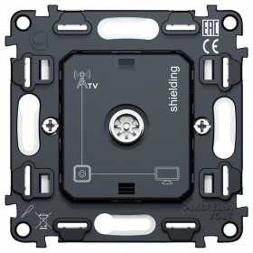 Механизм ТВ-розетки оконечная Ambrella Volt QUANT VM199