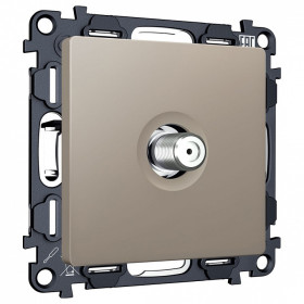 ТВ-розетка без рамки Ambrella Volt ALFA MA373050