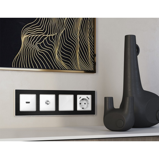 ТВ-розетка без рамки Ambrella Volt ALFA MA113050