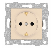 Розетка с заземлением и со шторкой, без рамки Gusi Electric UGRA С11Р4-027