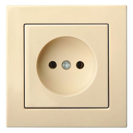 Розетка без заземления, без рамки LIREGUS EPSILON 28-065