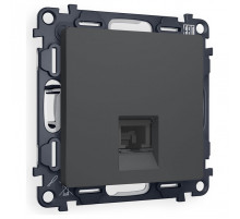 Розетка Ethernet RJ-45 и со шторками, без рамки Ambrella Volt ALFA MA912005