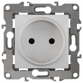 Розетка без заземления, без рамки Эра Эра 12 12-2105-01