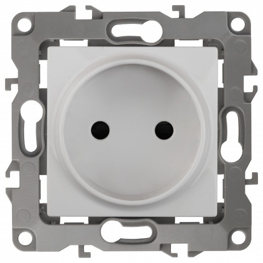 Розетка без заземления, без рамки Эра Эра 12 12-2105-01