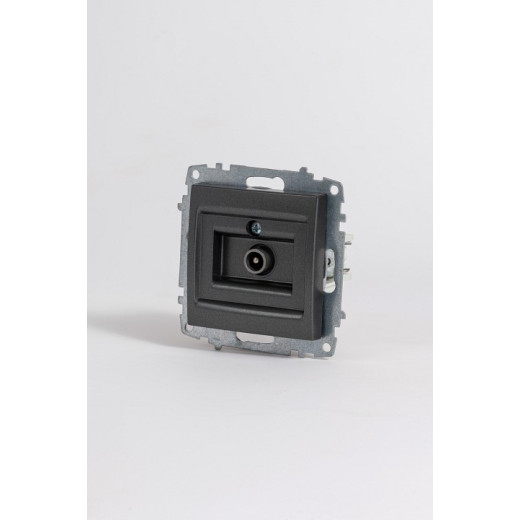 ТВ-розетка проходная без рамки Elbi Eleсtriс Zena Vega 609-011100-272