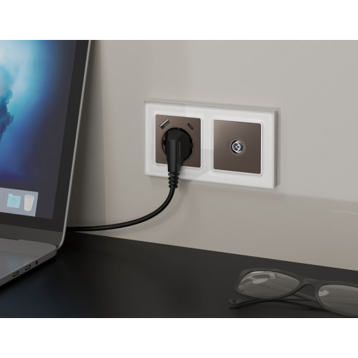 ТВ-розетка оконечная без рамки Ambrella Volt ALFA MA643005