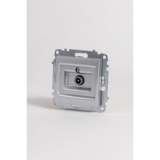 ТВ-розетка проходная без рамки Elbi Eleсtriс Zena Vega 609-011000-272