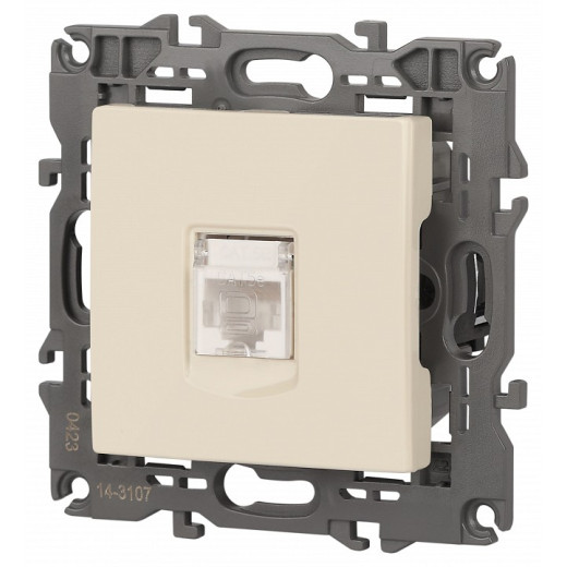 Розетка Ethernet RJ-45 без рамки Эра Эра Elegance 14-3107-02