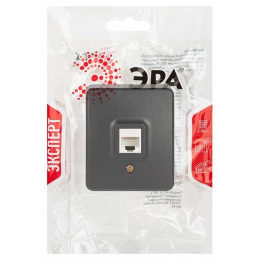 Розетка Ethernet RJ-45 Эра Эра Эксперт 11-3203-05