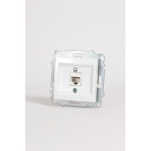 Розетка Ethernet RJ-45 без рамки Elbi Eleсtriс Zena Vega 609-015600-247