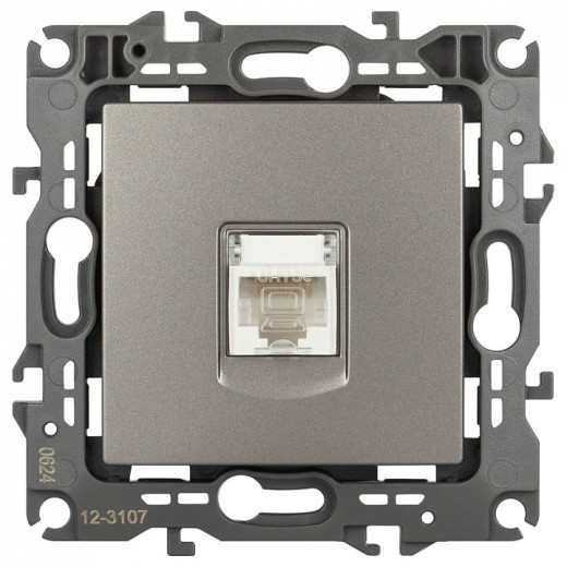 Розетка Ethernet RJ-45 без рамки Эра Эра 12 12-3107-16