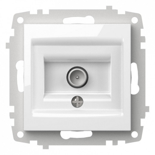 ТВ-розетка оконечная без рамки Elbi Eleсtriс Zena Vega 609-015600-273