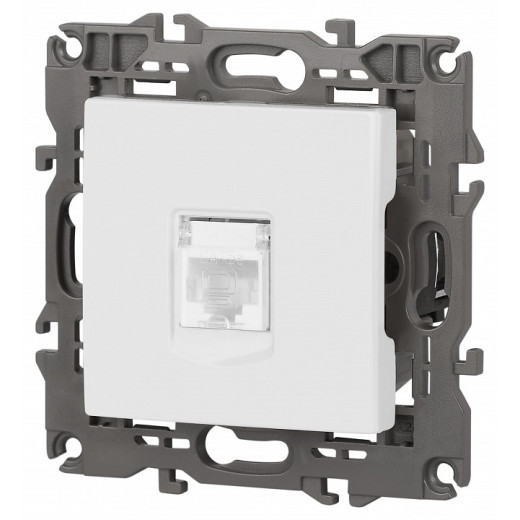 Розетка Ethernet RJ-45 без рамки Эра Эра Elegance 14-3107-01