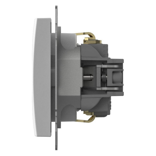 Розетка с заземлением, без рамки Elbi Eleсtriс Zena Vega 609-015600-217