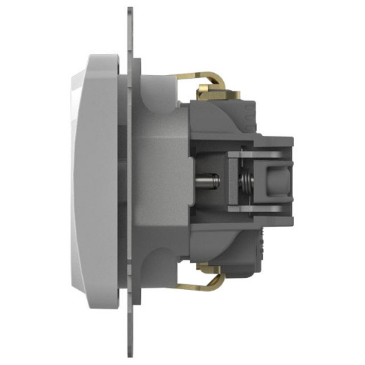 Розетка с заземлением, без рамки Elbi Eleсtriс Jazz 607-010200-217