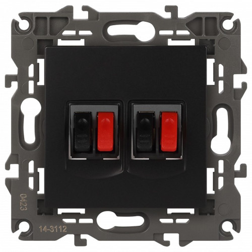 Розетка акустическая без рамки Эра Эра Elegance 14-3112-05