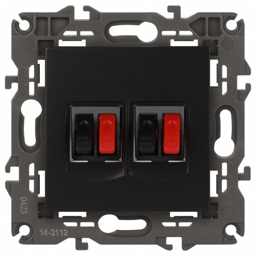 Розетка акустическая без рамки Эра Эра Elegance 14-3112-05