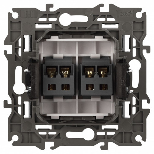 Розетка акустическая без рамки Эра Эра Elegance 14-3112-16