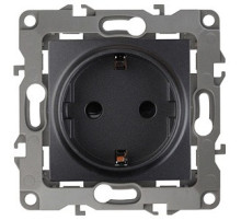 Розетка с заземлением, без рамки Эра Эра 12 12-2001-05