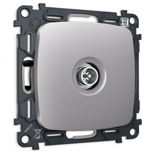 ТВ-розетка оконечная без рамки Ambrella Volt OMEGA MO513005