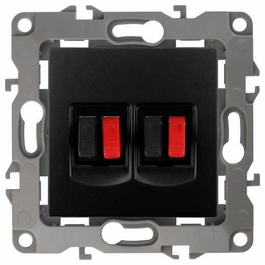 Розетка акустическая без рамки Эра Эра 12 12-3112-05