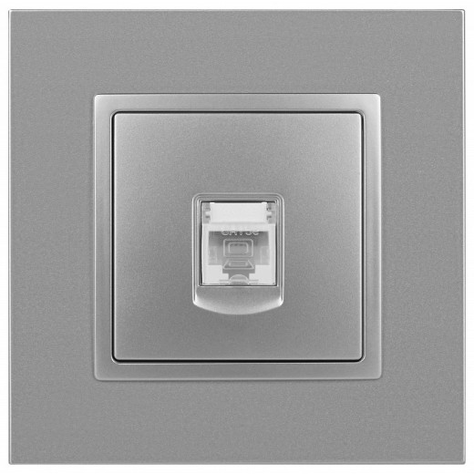 Розетка Ethernet RJ-45 без рамки Эра Эра Elegance 14-3107-03