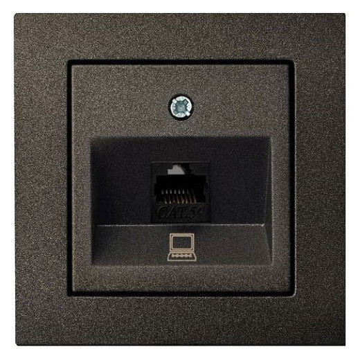 Розетка Ethernet RJ-45 без рамки LIREGUS EPSILON 28-1155